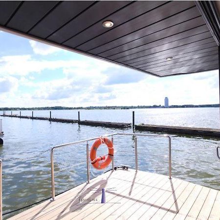 Hausboot Fjord Aries Mit Dachterrasse In Schleswig Hotel Exterior foto